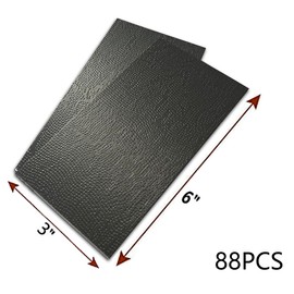 XUANINY 32-Piece Peel and Stick Metal Backsplash Tiles, Self Adhesive Aluminum Mosaic 3D Wall Sticker for Kitchen Subway(3"x6") (Rectangle) (Grey Relief, 88)