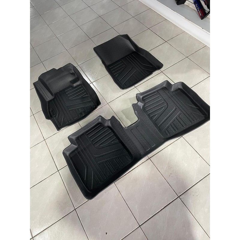 Genérico Tapetes Tipo Charola 3D para Versa 2012-2019, Juego Completo,