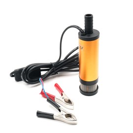 12V Mini Refueling Submersible Diesel Fuel Water Oil Transfer Water Pump