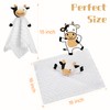 Pro Goleem Pro Goleem Cow Security Blanket Soft Loveys for