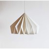 Brownfolds Paper Origami Lamp Shade; Vanilla Bliss Dual Pack White