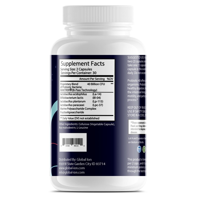 Probiotic - 40 Billion CFU