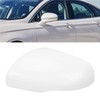 Rearview Mirror Cap White Weatherproof Wing Mirror Cover for Mondeo