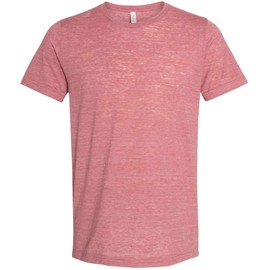 Yoga Clothing For You Mens Lightweight Burnout Tee Shirt (XX-Large, Mauve)