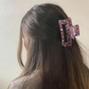 Glitter Hair Claw Clips for Women, Strong Hold Hair Clips