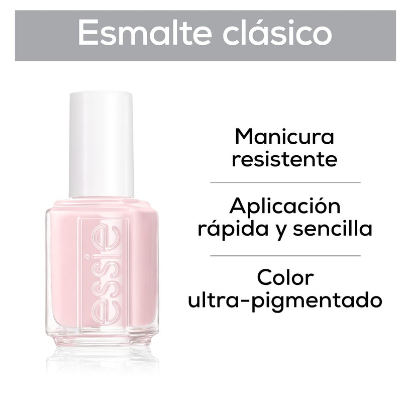 essie Nagellack mit deckendem und glänzendem Finish für farbintensive Fingernägel,