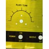 Pride Dx-300 Linear Amplifier Replacement Face Decal Brushed Yellow Gold.