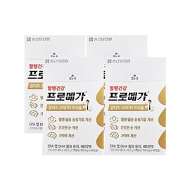 Chong Kun Dang Health Promega Altige Omega 3 Triple 760mg x 60 capsules x 4 boxes /Hb / 종근당건강 프로메가 알티지 오메가3 트리플 760mg x 60캡슐 x 4박스 /Hb