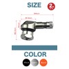 TKY Air Valve Maintenance Tubeless Clamp-in Valve Motorcycle Auto Tire