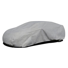 Budge Rain Barrier Mini Cooper Cover, Outdoor, Waterproof, Breathable, Mini Cooper Cover fits Cars up to 157", Gray, Standard Mini Cooper (C-1050)
