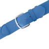 Champion Sports Elastic Uniform Belt, Columbia Blue, Adult