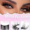 Losha Lashes Wispy False Eyelashes Natural Look Fluffy Eye Lashes
