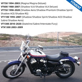 JAVIK Left Clutch Lever for Honda VT600 VT750 VT1100 VT1300 VTX1300 VF750 53172-MR1-000 53178-MAH-000 53178-MFR-305 (Chrome)