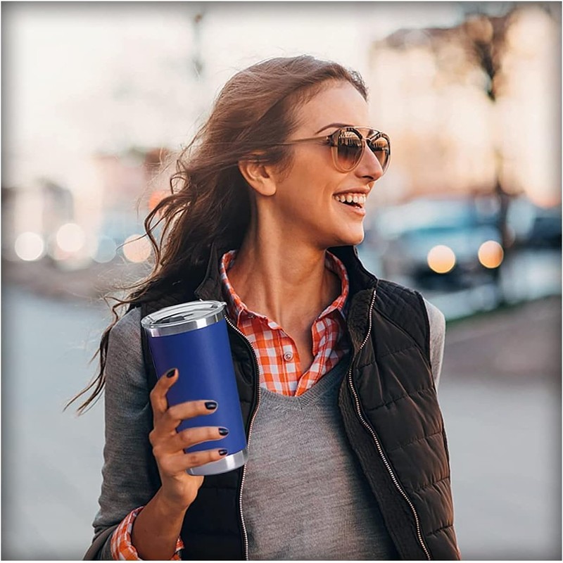 2 Pack 20 oz Magnetic Tumbler Lid with 4 Magnetic