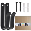 GGXZHT Pack of 2 Snowboard Wall Mounts, Horizontal, Skateboard Wall