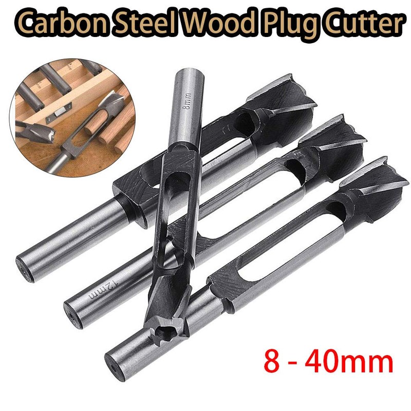 Wood Dowel Cutter 13mm 1/2" Shank Diameter 8mm 10mm 12mm
