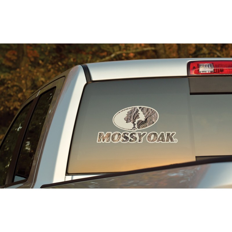 Mossy Oak Graphics Logo Decal, Easy to Install, No-Fade, Cast