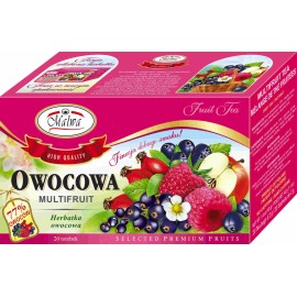 Malwa Owocowa Multifruit Tea Herbatka Owocowa Box of 20 Tea Bags
