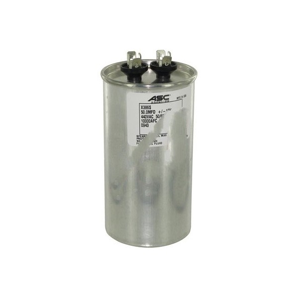 ASC Capacitors X386S-50-10-440 Capacitor; Polypro Metallized; Cap 50 uF; Tol