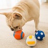 Dog Squeaky Toys, Dog Ball Chew Toys for Aggressive Chewers,