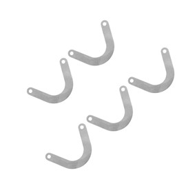 Garosa 5 Pcs Valve Plate Metal U Shape Metal Air Compressor Valve Plate Accessory 59mm Wide Power Tool Parts Accessories