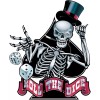 ROLL THE DICE SKULL LAPTOP STICKER BUMPER STICKER WINDOW STICKER DECAL