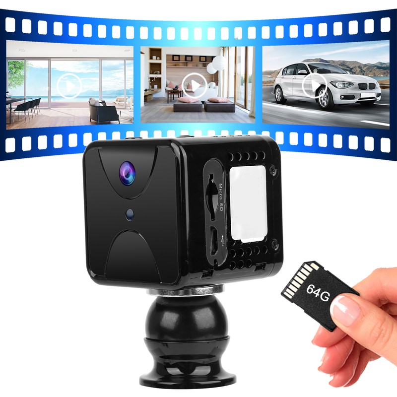 4K WiFi Camera 170° Night Vision Motion Detection Remote Monitor