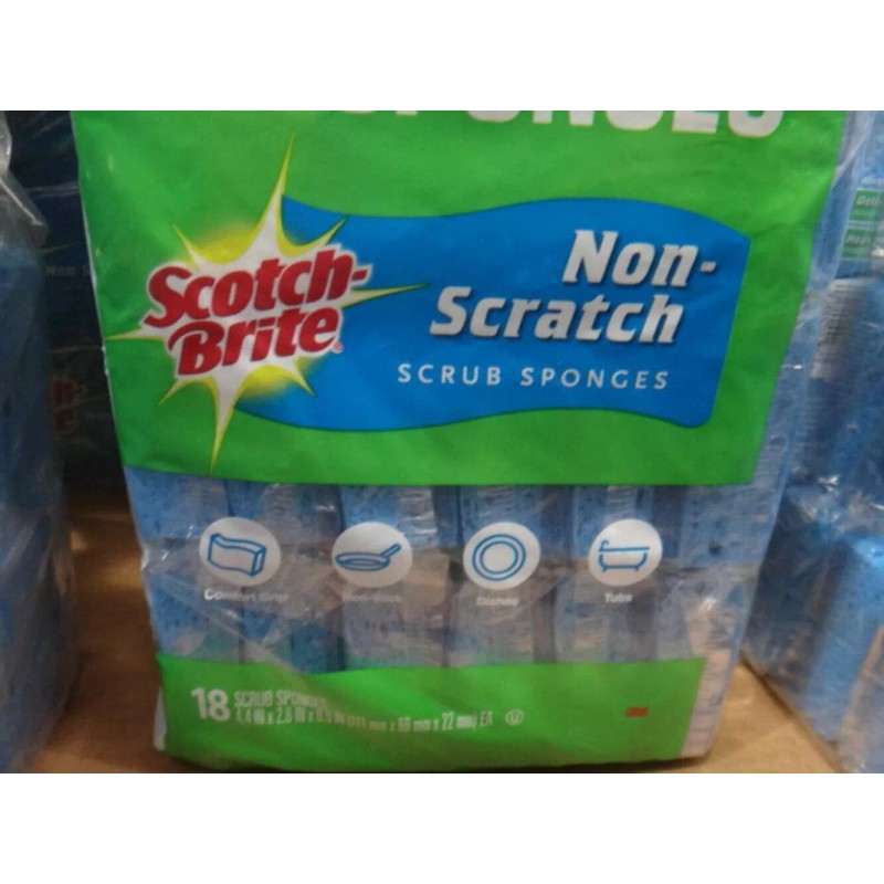 Scotch-Brite Scotch -Brite Non Scratch Scrub sponges - 21 Pack