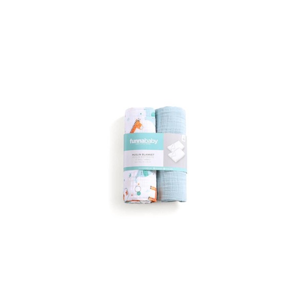 Funna Baby Battaniye Seti / 2 parça - Giraffe -
