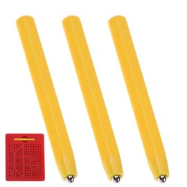 OIGWBPH Pack of 3 Magnetic Drawing Board, Magnetic Board, Magnetic Pen, Replacement Pen, Magnetic Drawing Pen, Magnetic Replacement Pens, for Magnetic Drawing Board