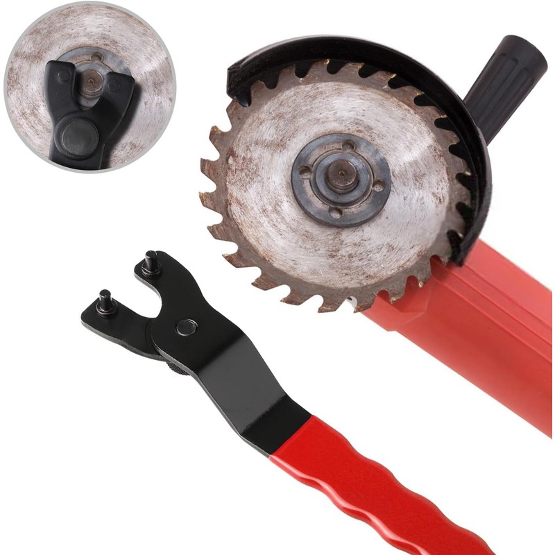 Golden Pearl Pin Spanner,Spanner Wrench for Grinder,Adjustable Pin Wrench for