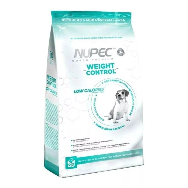 Nupec Alimento Nupec Nutrición Especializada Weight Control para perro adulto todos los tamaños sabor mix en bolsa de 15kg