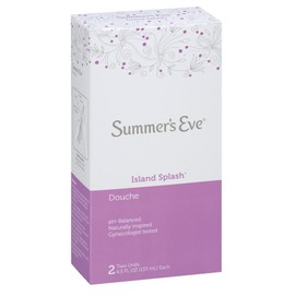 Summers Eve Douche Twin 4.5 Ounce Island Splash (133ml) (6 Pack)