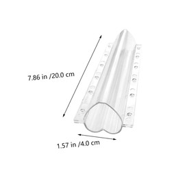 CAXUSD 3pcs Heart Vegetable Molds Fruit Shape Growing Molds Cucumber Sweet Melon