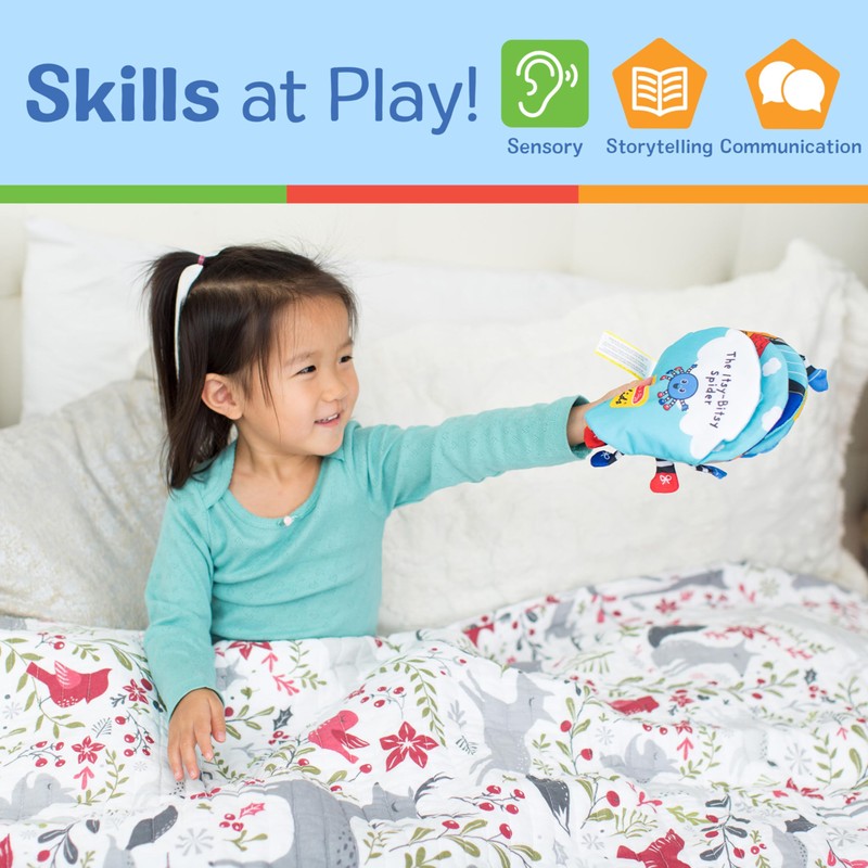 Melissa & Doug K's Kids Itsy-Bitsy Spider 8-Page Soft Activity