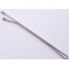 Mytoptrendz® Extra Long Metal Hair Slides Kirby Pins - White