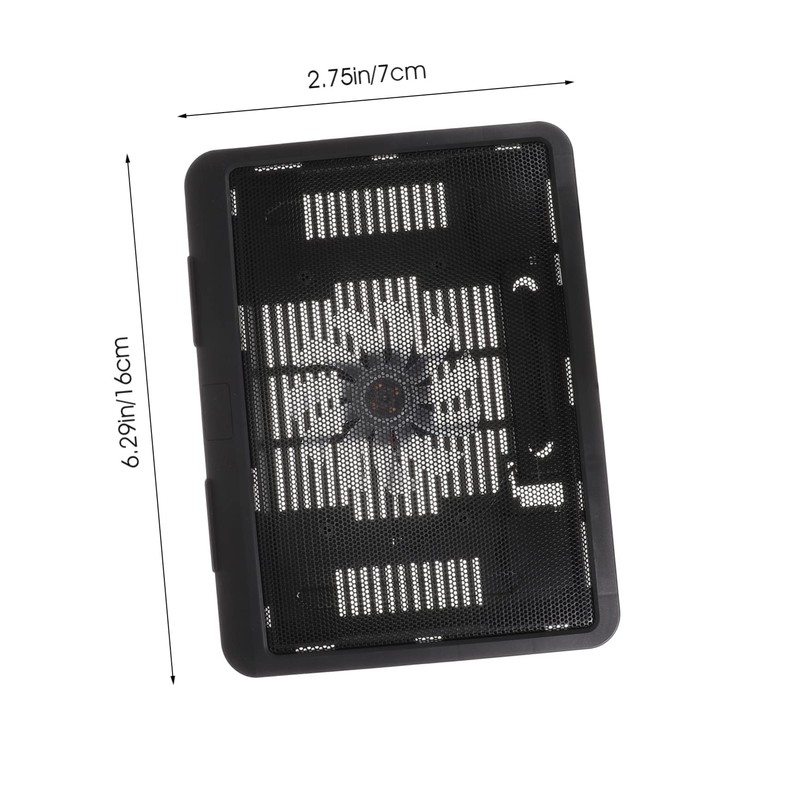 KICHOUSE Silent Laptop Cooler Cooling Pad Laptop Stand for Gaming