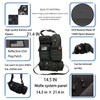 MEAUTELE 6 Pack Tactical Molle Car Seat Back Organizer Tactical