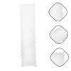 Mikinona 2 pcs White Lace Tablecloth Embroidered Table Runner for