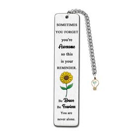 Inspirational Bookmarks Women Men Son Grandson Bookmark Appreciate Brother Sister Birthday Gifts Graduation Back to School Gifts Encouragement Best Friend Retirement Christmas Keepsakes (Sometimes)