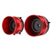 1 Pair NAB Hub Adapters Polished Aluminum Alloy Universal Loading