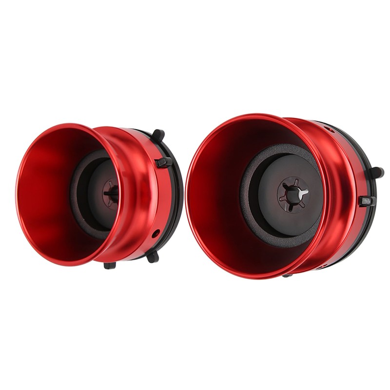 1 Pair NAB Hub Adapters Polished Aluminum Alloy Universal Loading