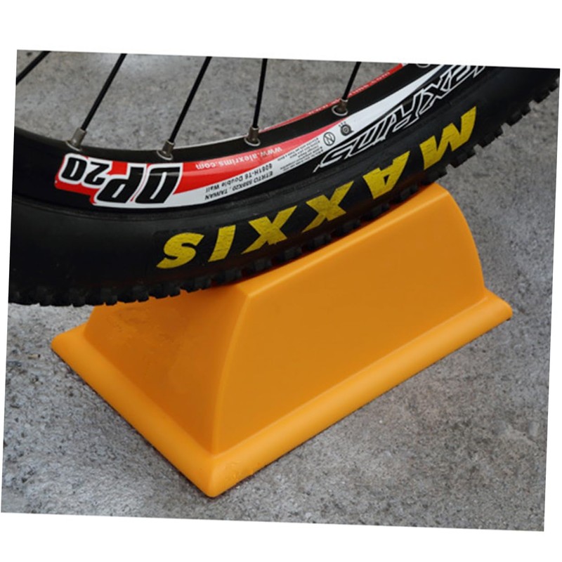 Kisangel Stable Bike Trainer Support Riser Block Wheel Block Floor