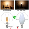 LiteHistory E12 led Bulb Dimmable 6W Equal 60 Watt LED
