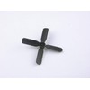 CHANCS RCプロペラ4ブレード (50×50mm、直径0.7mm) 4ベーンマルチローター 航空機玩具用 ソーラー飛行機キット 2個セット
