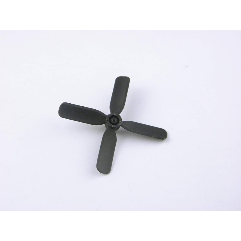 CHANCS RCプロペラ4ブレード (50×50mm、直径0.7mm) 4ベーンマルチローター 航空機玩具用 ソーラー飛行機キット 2個セット