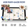 Tablet, 10 inch Android 14 Tablets with Keyboard, 6GB RAM