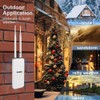 KuWFi Dual Band Outdoor WiFi Extender Booster Wireless Access Point