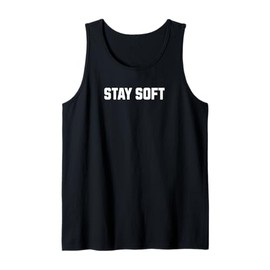Stay Soft Gentle Strength Design Tank Top