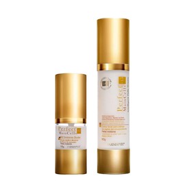 PMC Kit Antiedad 45 Crema  Contorno de Ojos  Crema facial 50 g, contorno 15 g, ácido hialurónico, piel madura                                         